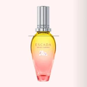 Escada Brisa Cubana Parfym - Fräsch och exotisk parfym från Escada. 100 ml. Doften är inspirerad av tropiska toner. Har använt ungefär 35 sprut, svarta linjen är hur mkt som är kvar