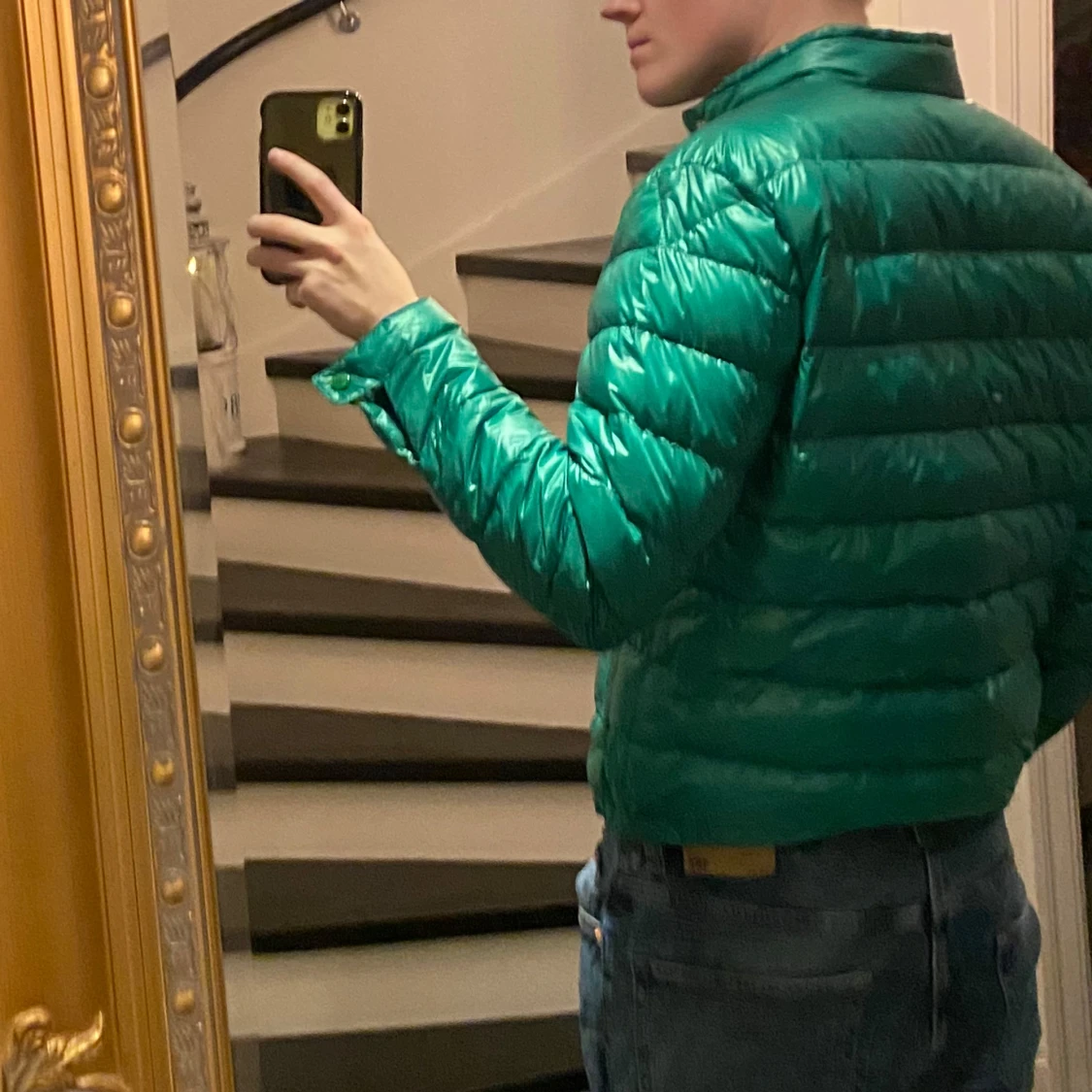 Grön pufferjacka från Moncler - 93