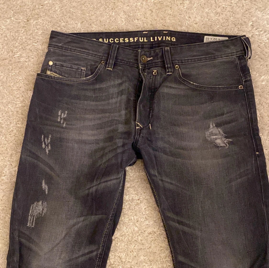 Svarta jeans från Diesel - 90