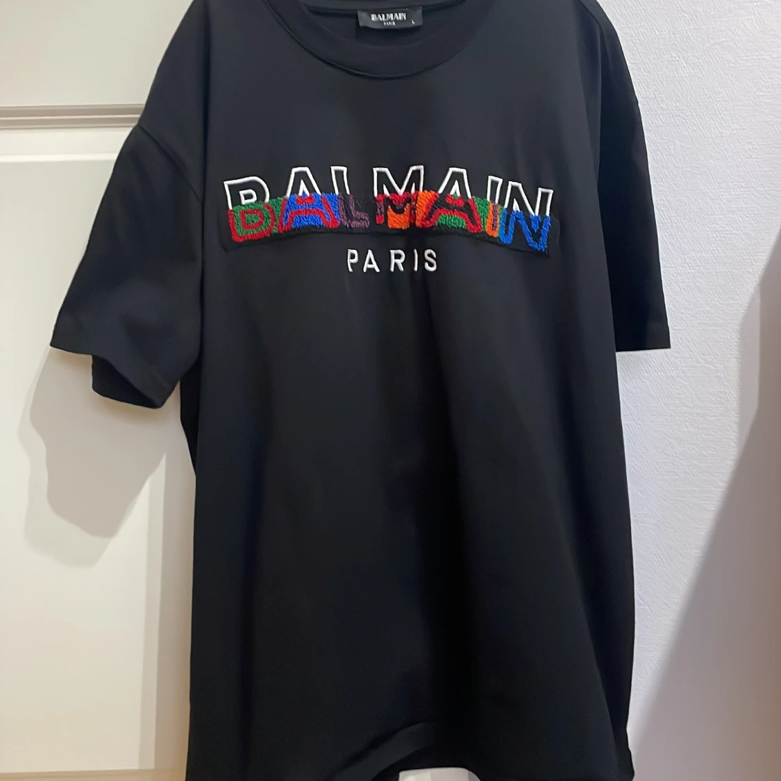 Svart t-shirt från Balmain