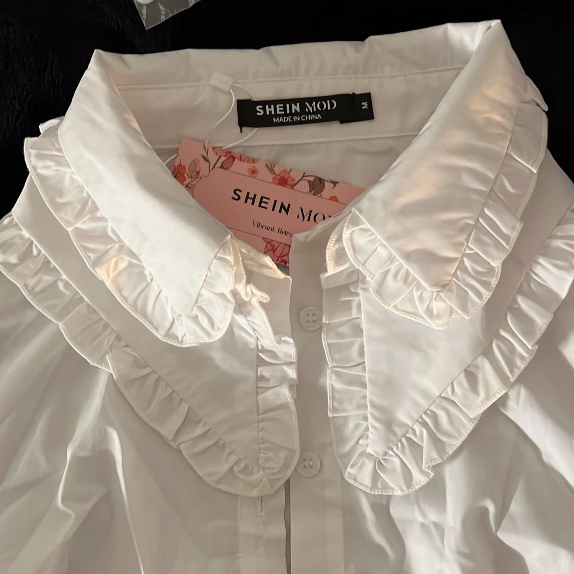 Croppad skjorta stl M - 91