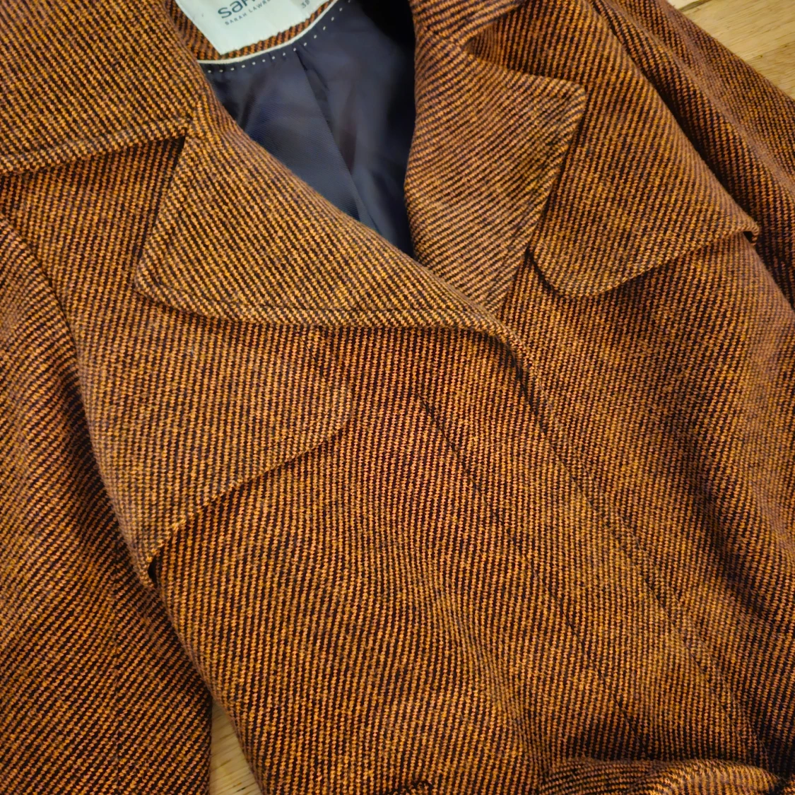 Brun kappa från Sarah L