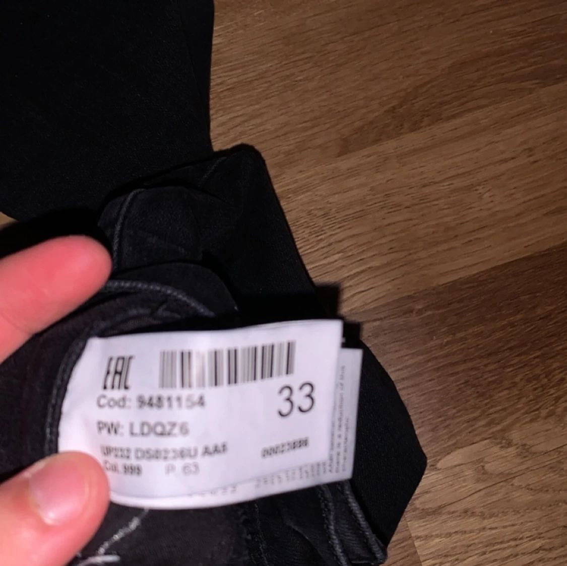 Svarta dondup jeans - 92