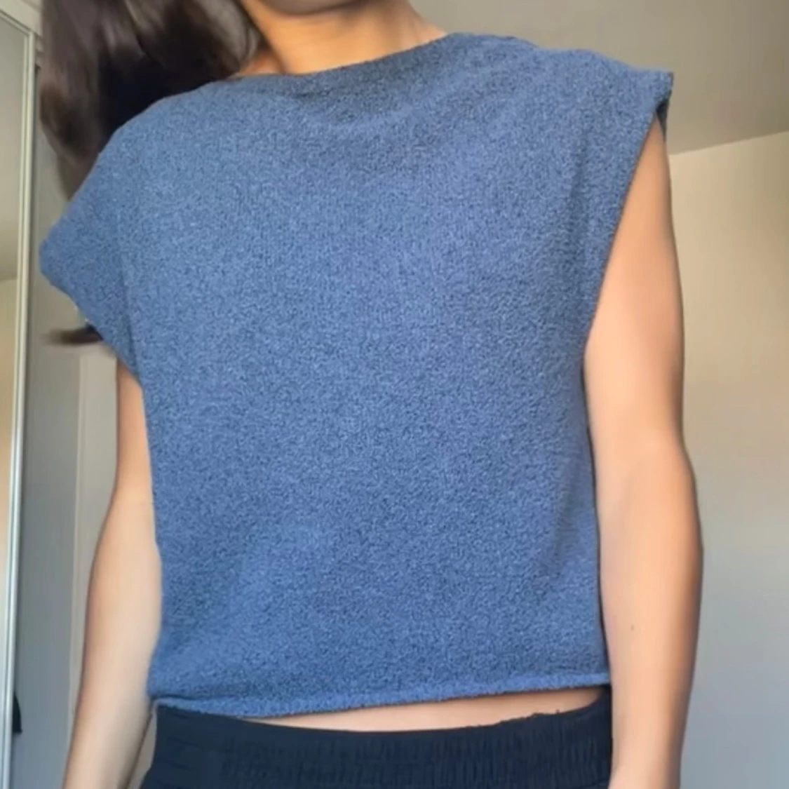 Blå topp Sanna Jörnvik X NAKD