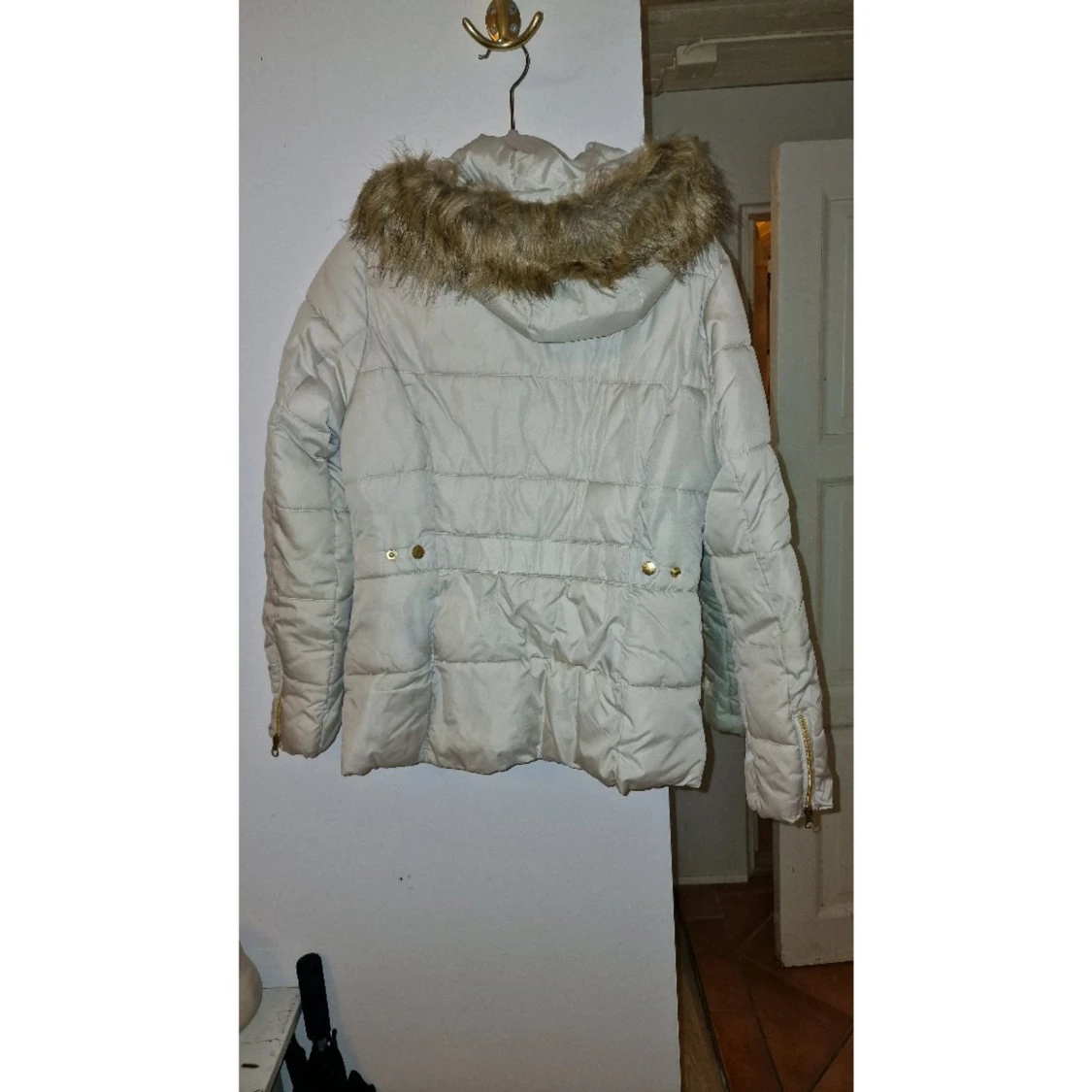 Off white vinterjacka  - 91