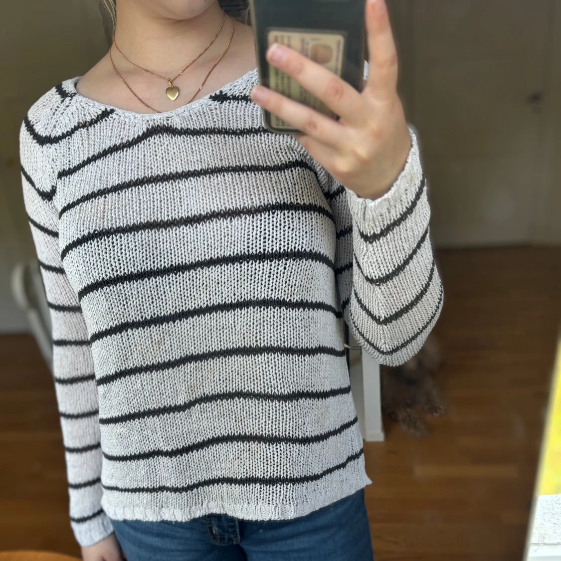 Stickad tröja från Lindex  - 91
