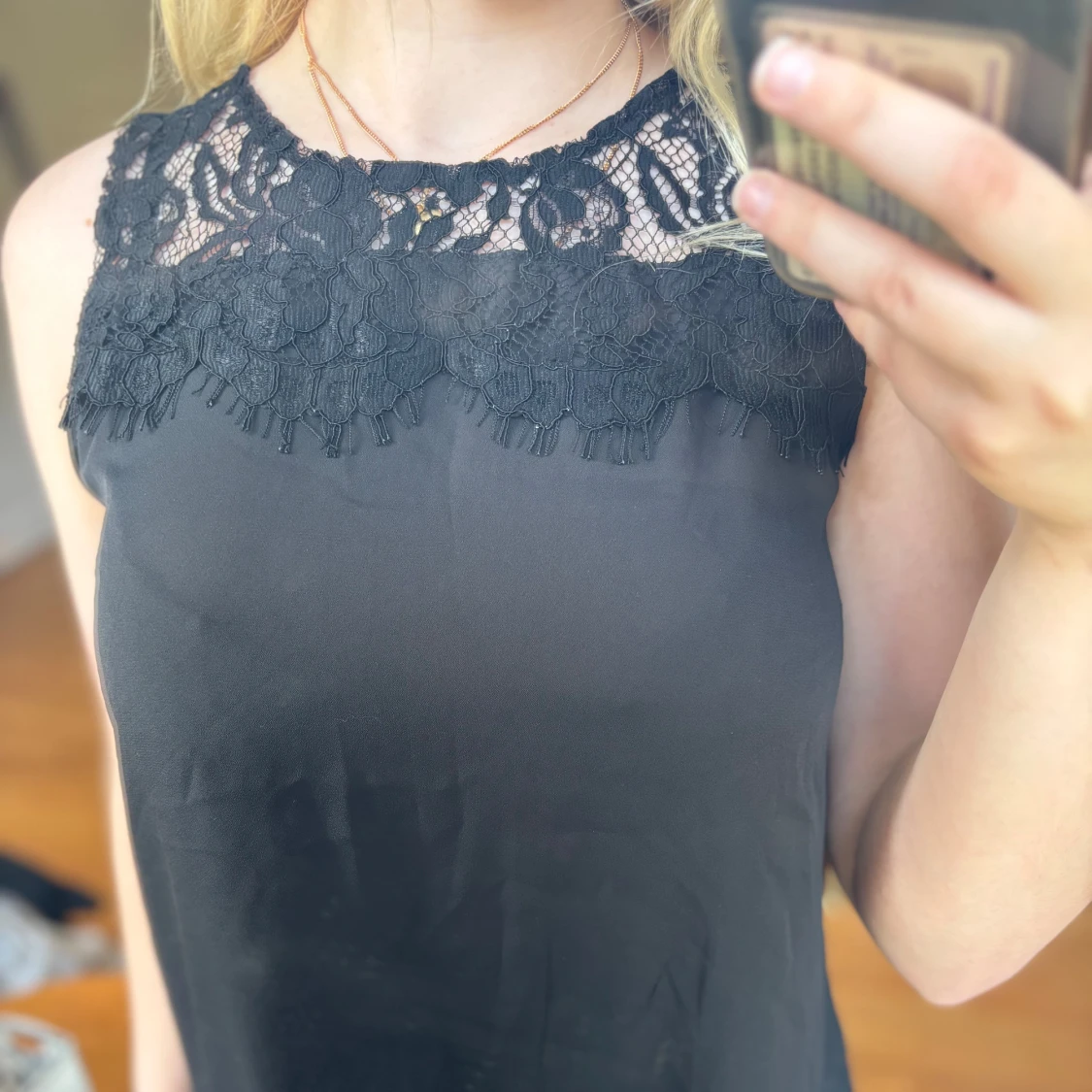 Linne med spets  - 91