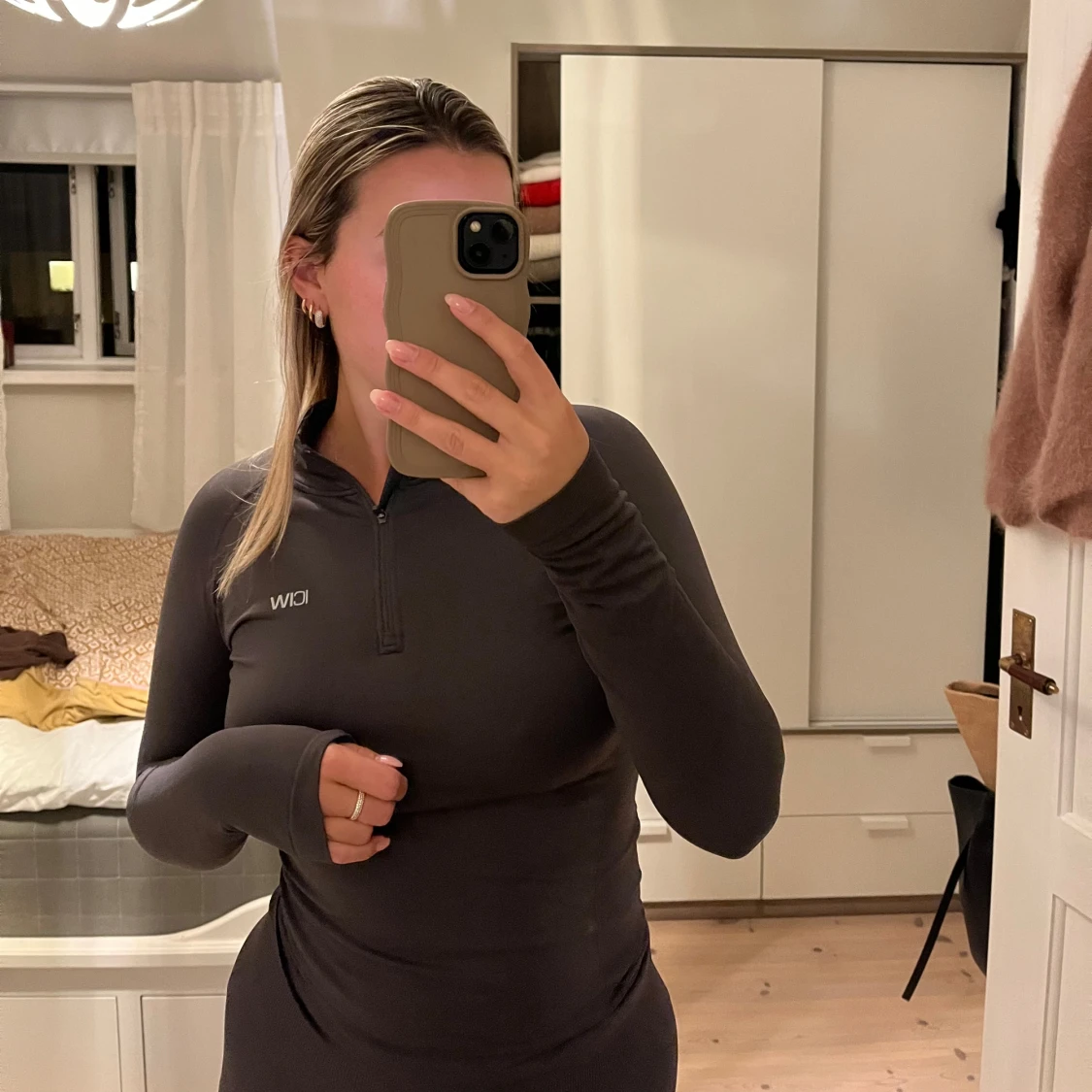 Halv zip träningströja