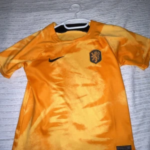 Nerderländerna tröja Nike  - Nerderlänks tröja Nike i väldigt bra skick nästan helt ny med Van dijk i ryggen  Storlek 140-150 cm 