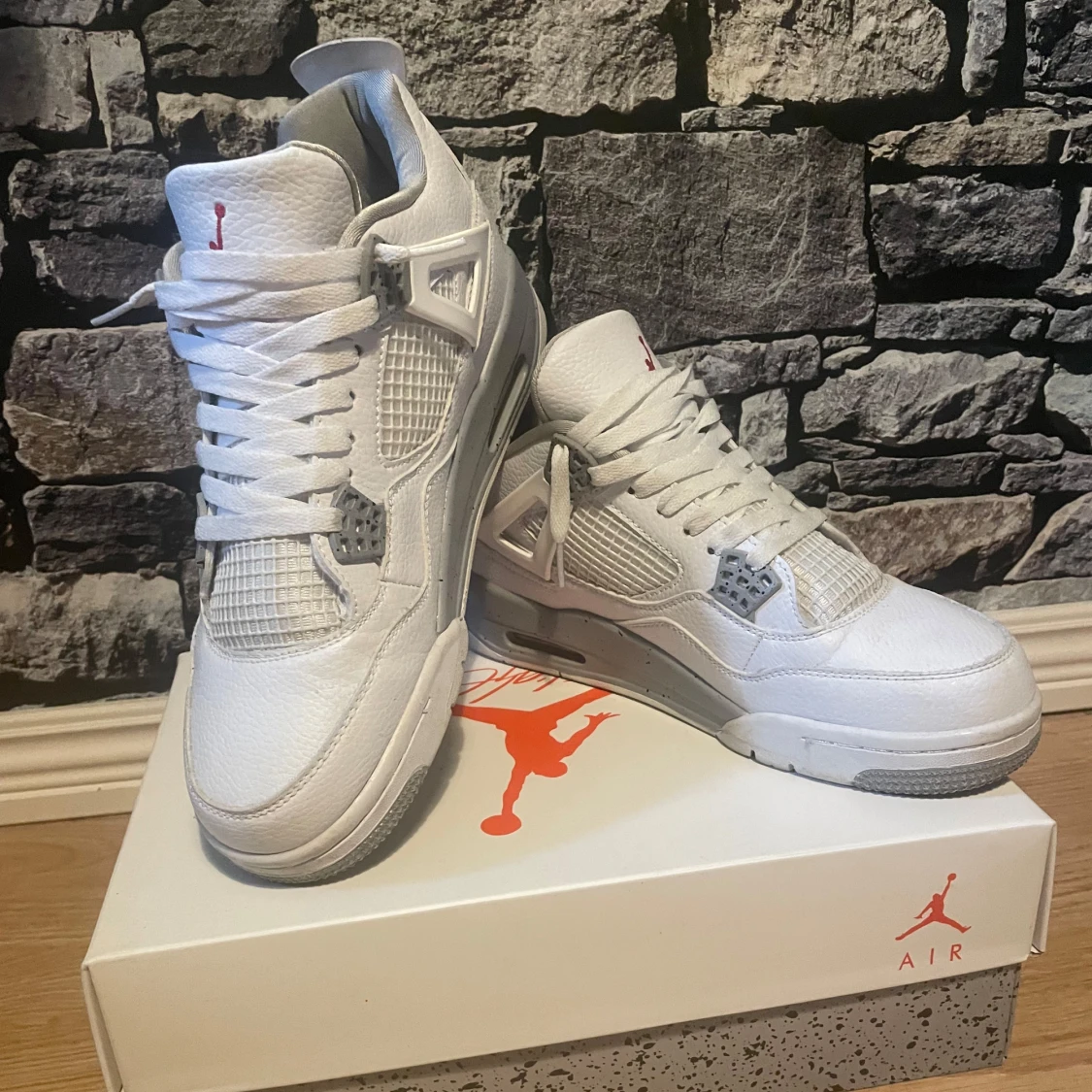 Vita Nike Air Jordans