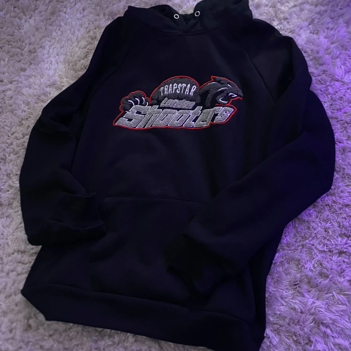 Svart hoodie Trapstar Shooters