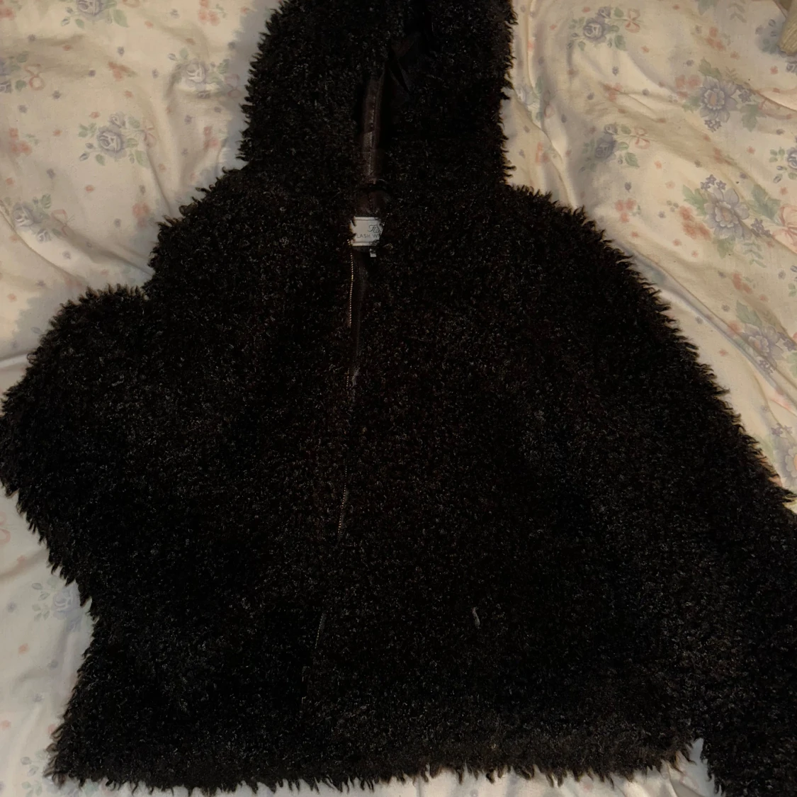 Svart teddyjacka från Flash Woman