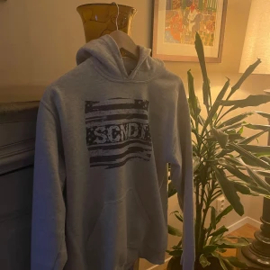 Grå hoodie från SCNDIclothing - Hej, köpte denna snygga hoddie från scndi.store för ungefär 2 månader sedan nu för ett pris på 599 men tyvärr så kommer den ej till användning längre. Hoddien är i toppen skick och har ingen syn på användning👌Kom pm vid minsta fundering 