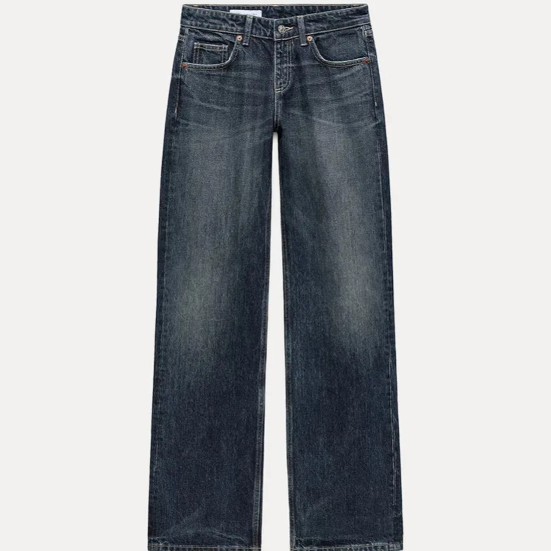 Zara lågmidjade jeans  - 1