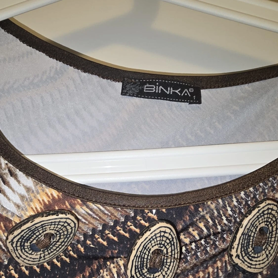 Mönstrad klänning från Binka - 2