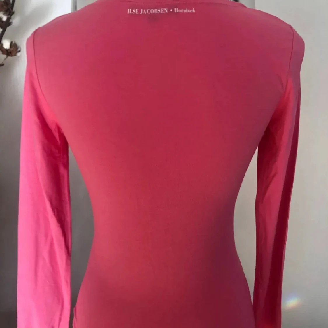 Rosa långärmad topp från Ilse Jacobsen - 1