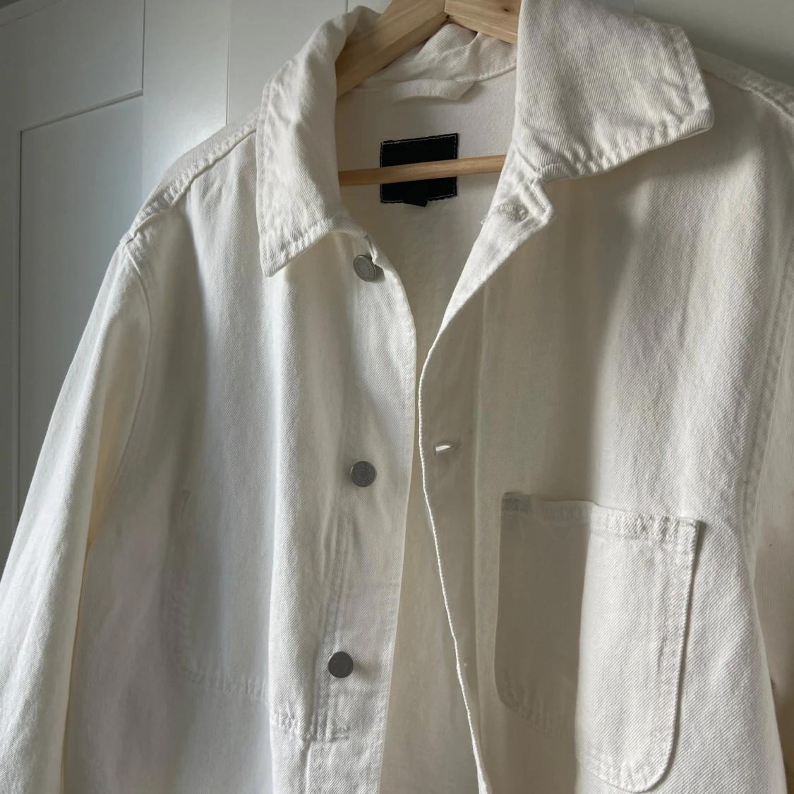 Denimjacka vit M - 1