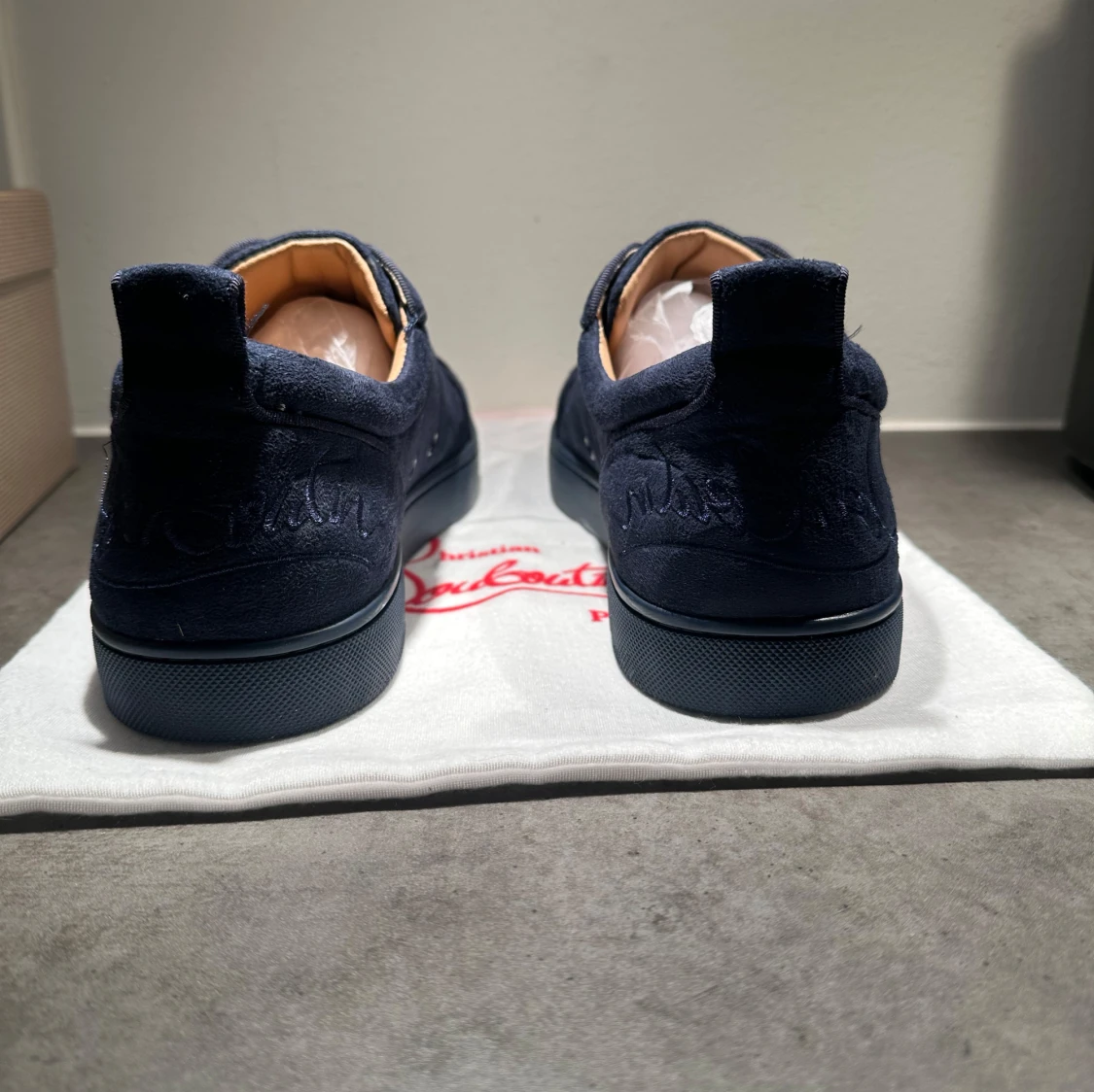 Mörkblå sneakers från Christian Louboutin - 1