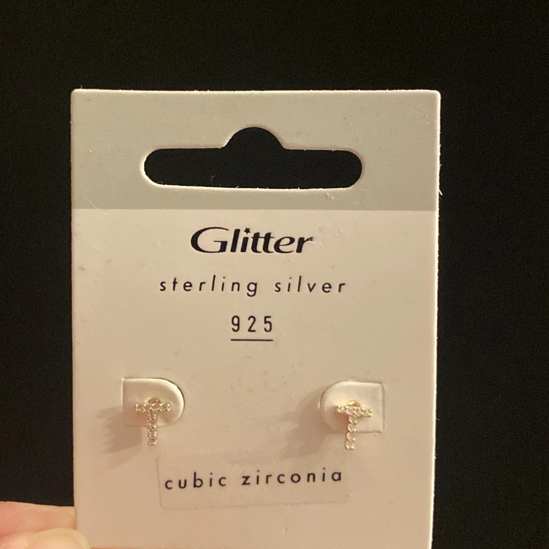 Örhängen i sterling silver med cubic zirconia