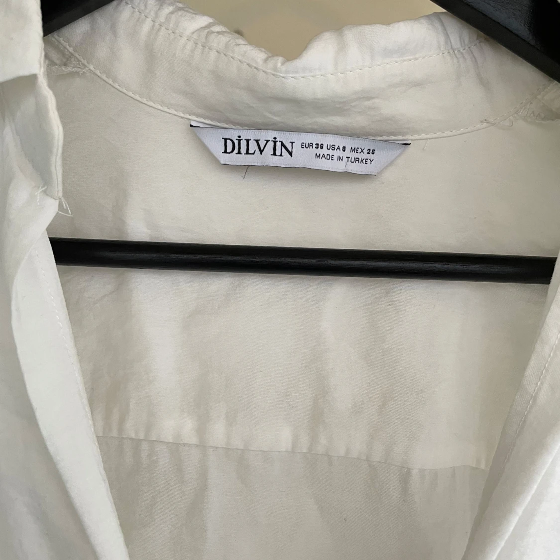 Corsett skjorta i vit linne💗 - 90