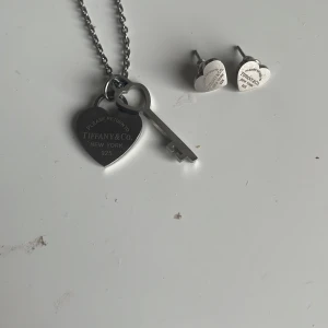 Tiffany and co örhängen och halsband  - Aldrig andvänts , bra skick 