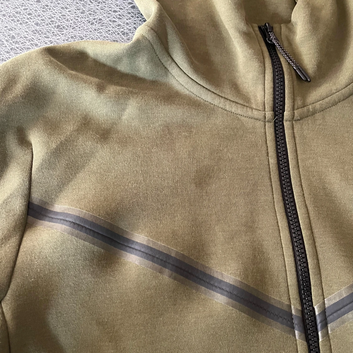 Nike tech fleece - Olivgrön jacka från Nike - 90