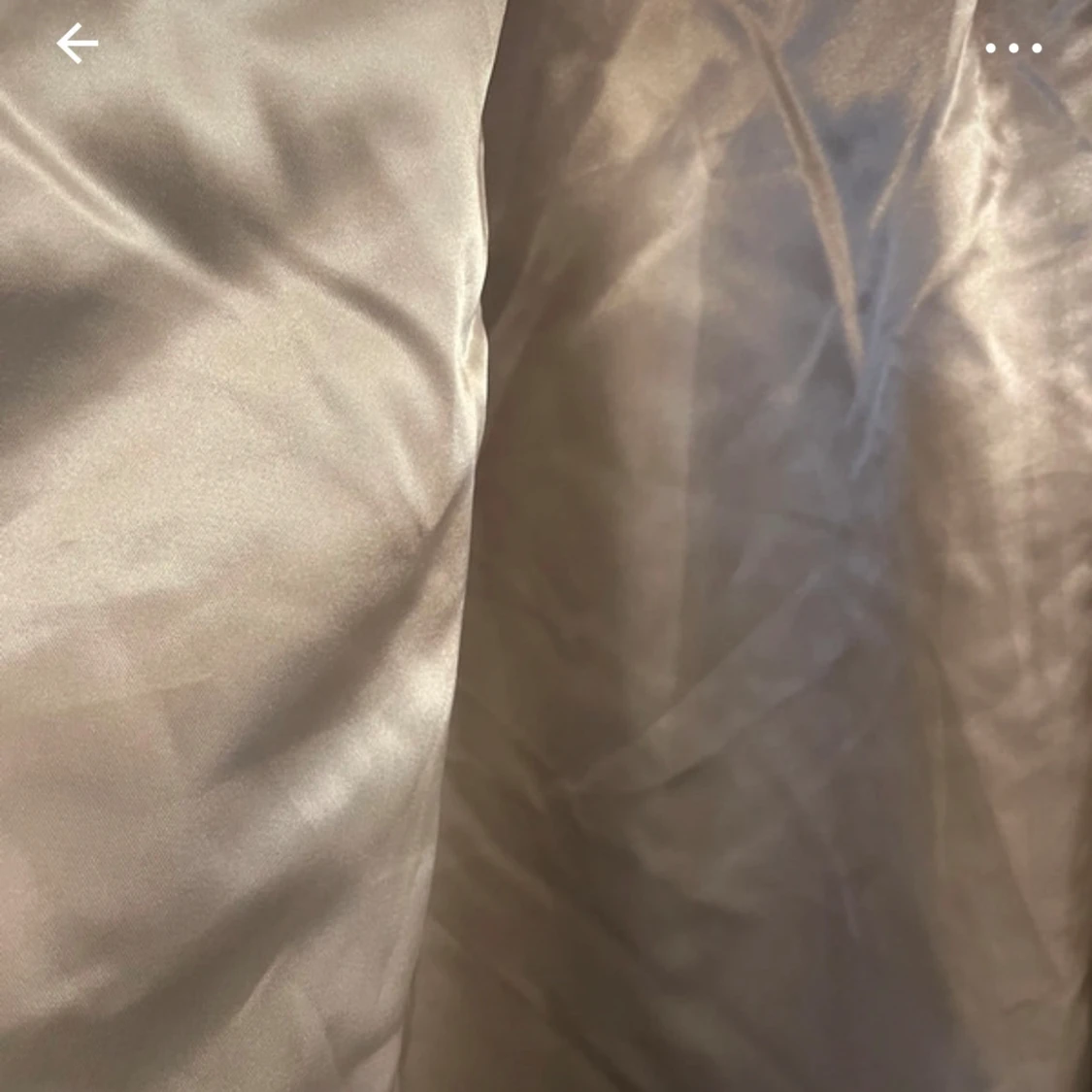 Beige pälsjacka - 90