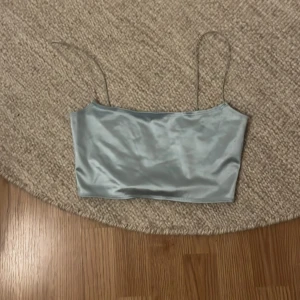 Blå spagetti linne - Bra skick 