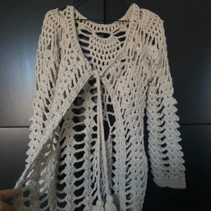 Virkad kofta stl S - Endast provad.