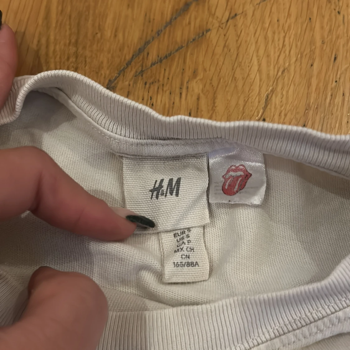 Benvit t-shirt med tryck från H&M - 91