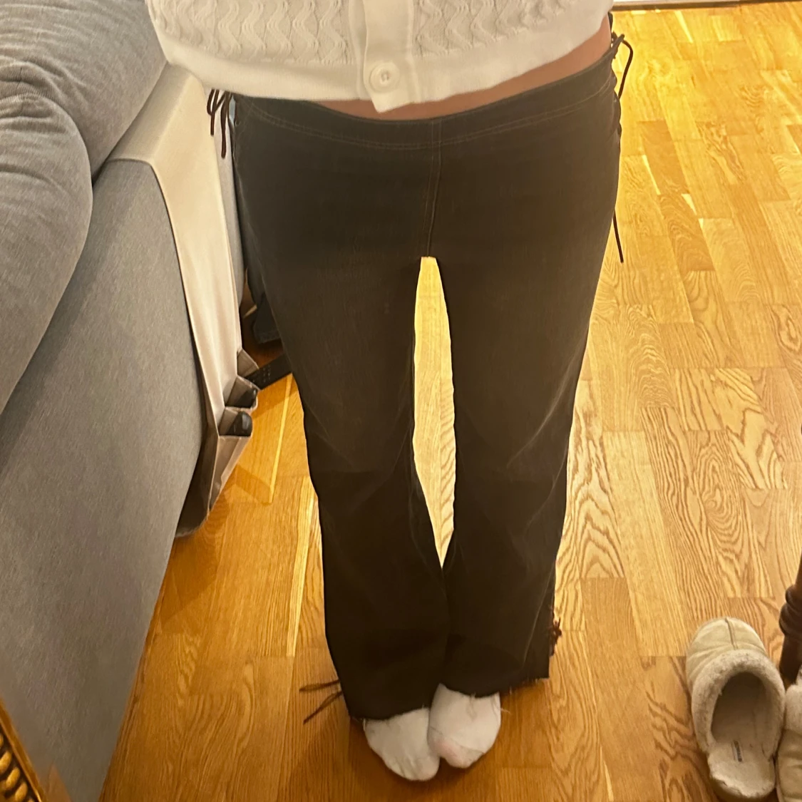 Jeans med detaljer - 90