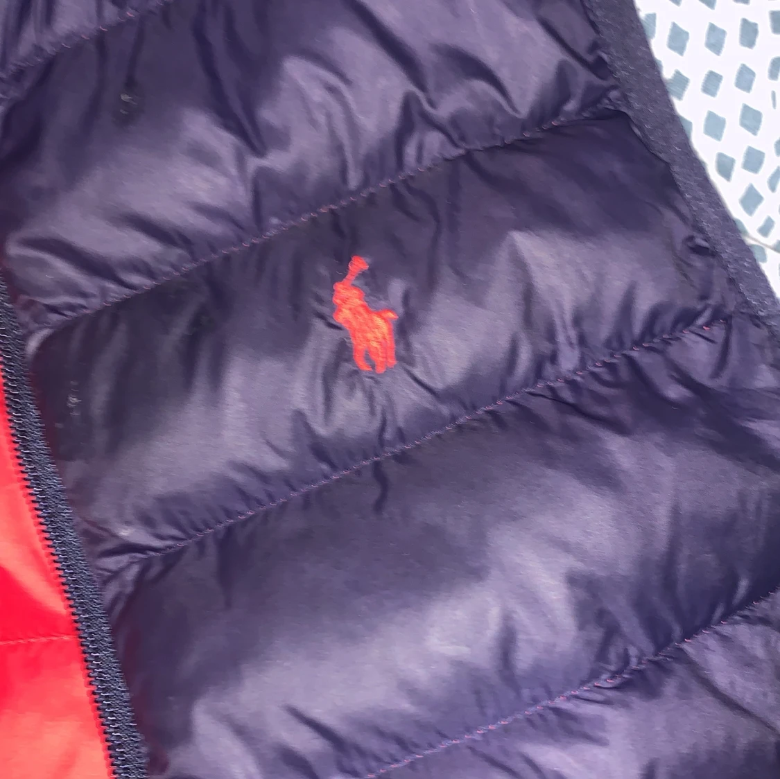 Svart dunväst från Polo RL - 92