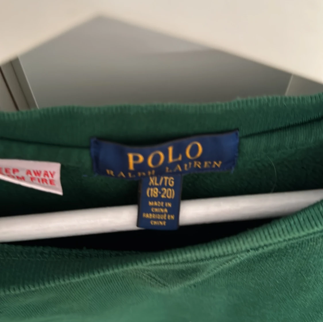 Grön sweatshirt från Polo Ralph Lauren - 90