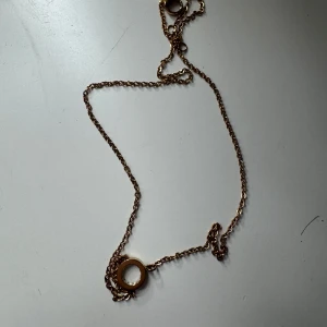 Edblad Monaco halsband - Snyggt roseguldigt halsband med en enkel men elegant cirkel med strass inuti från Edblad.