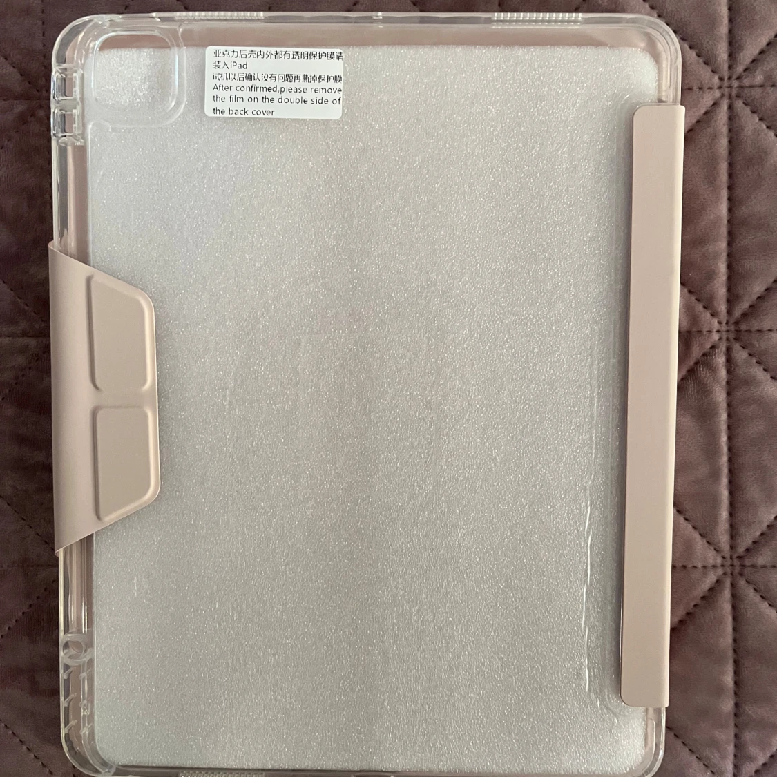 iPad 13 inch m4 pastel ljus rosa - 90