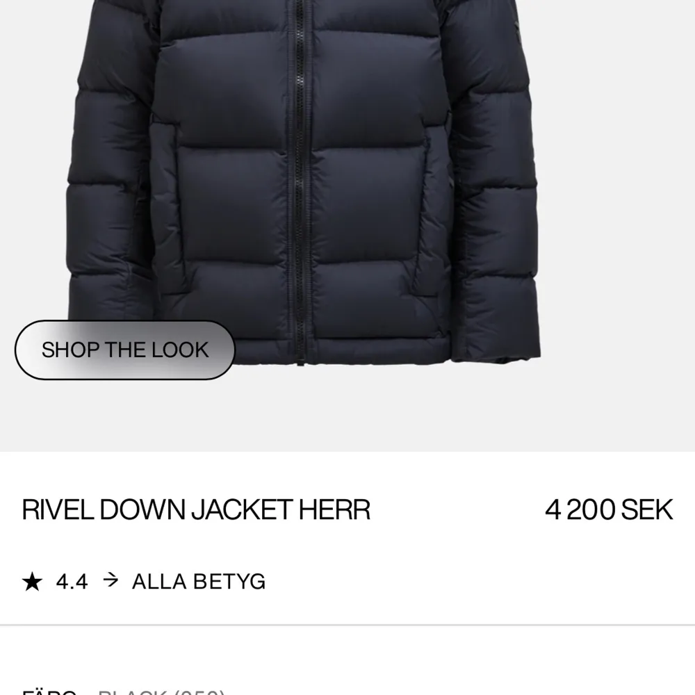 Säljer nu min svarta Peak Performance Jacka då den inte kommit till mycket användning. Storleken är XL men passar mig utmärkt som vanligtvis bär L. Modellen heter Rivel och nypris ligger runt 4200kr. Det är bara att höra av dig om det skulle vara några frågor! Priset är inte hugget i sten för en smidig affär . Jackor.