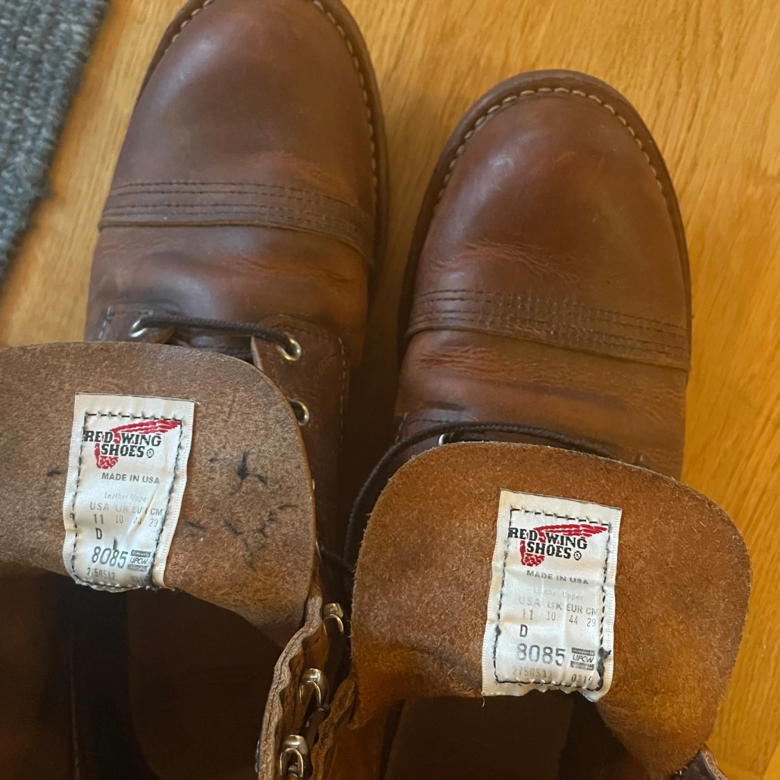 Kängor Red Wing Iron Ranger skor i Rough Leather - stl 44 Skick 8/10 - 91