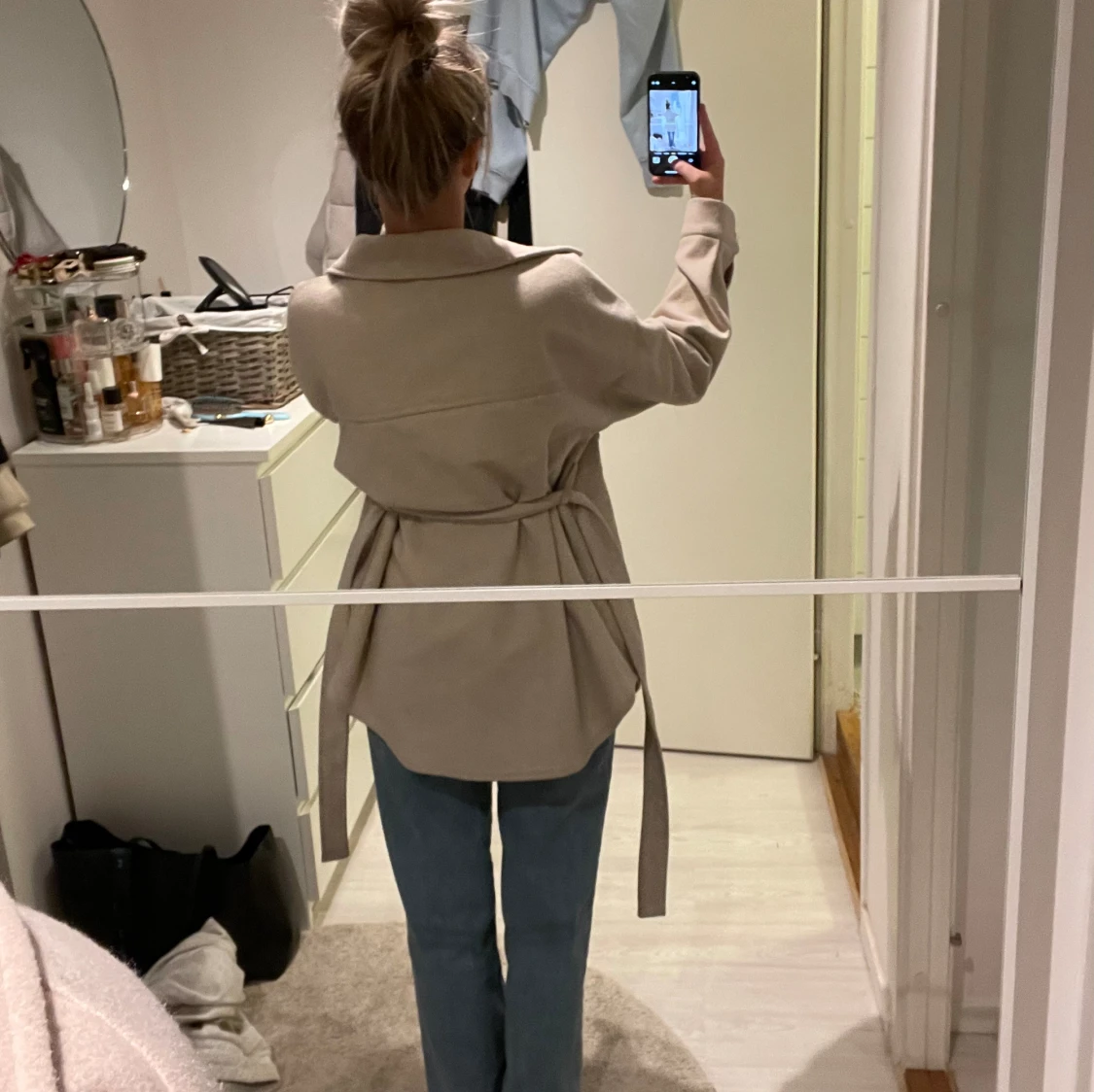 Beige Kappa från Nelly  - 90