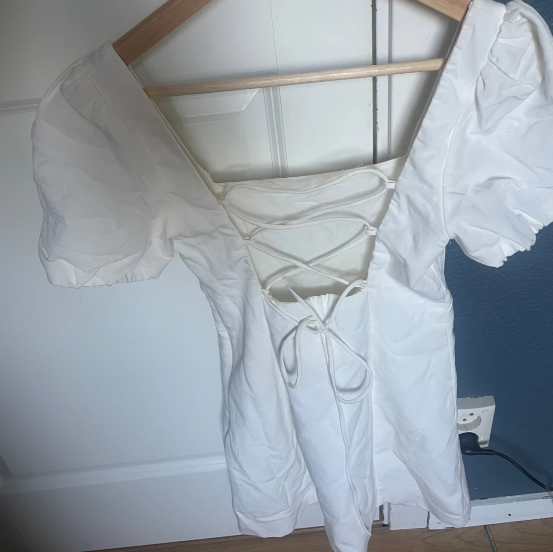 Vit klänning zara - 91