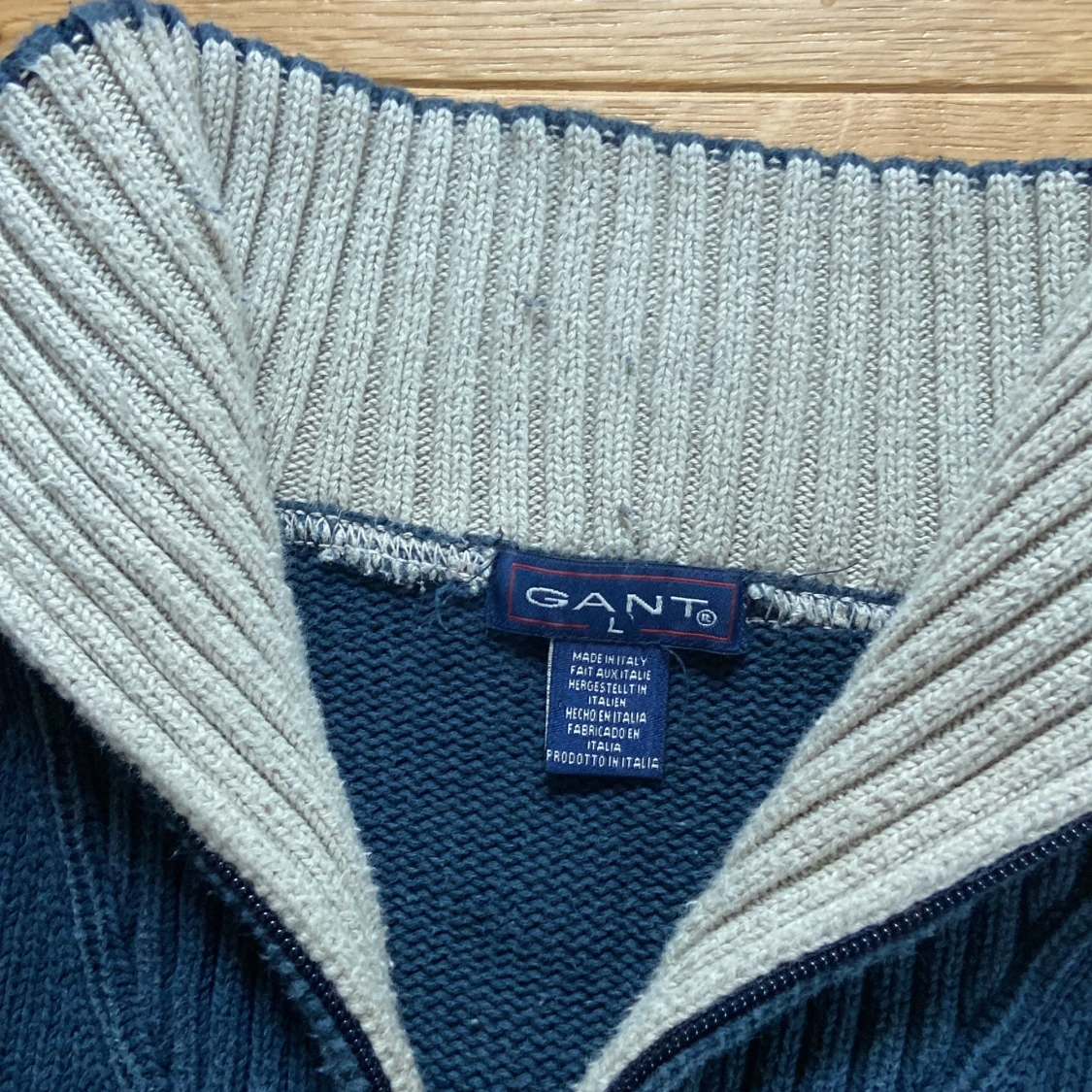 Gant halvzip - 90