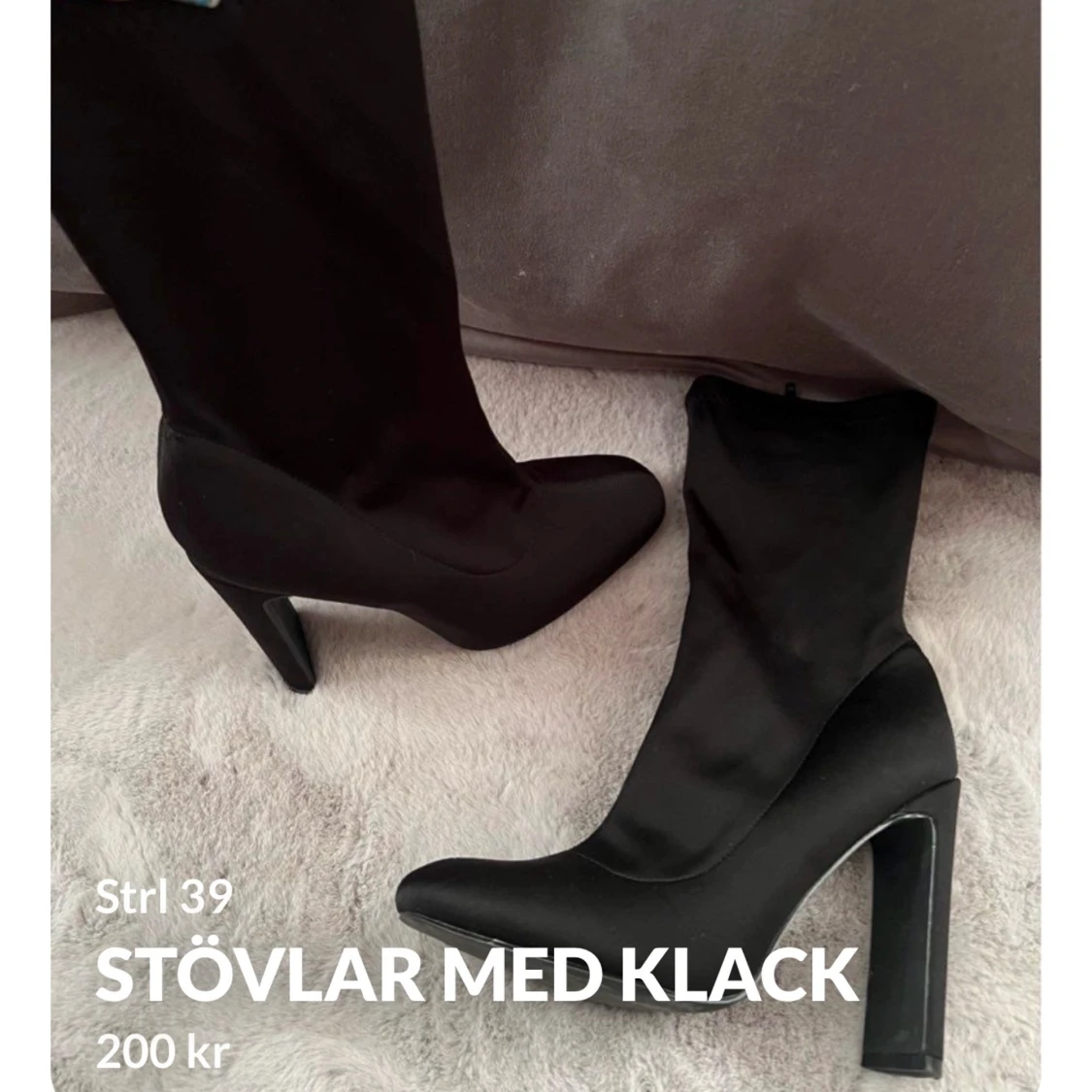 Boots med klack