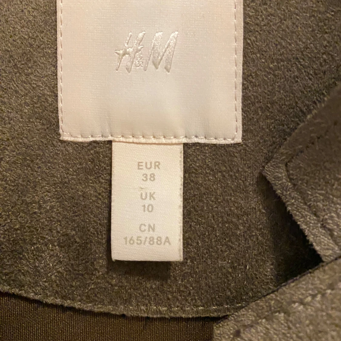 Olivgrön kappa från H&M - 2