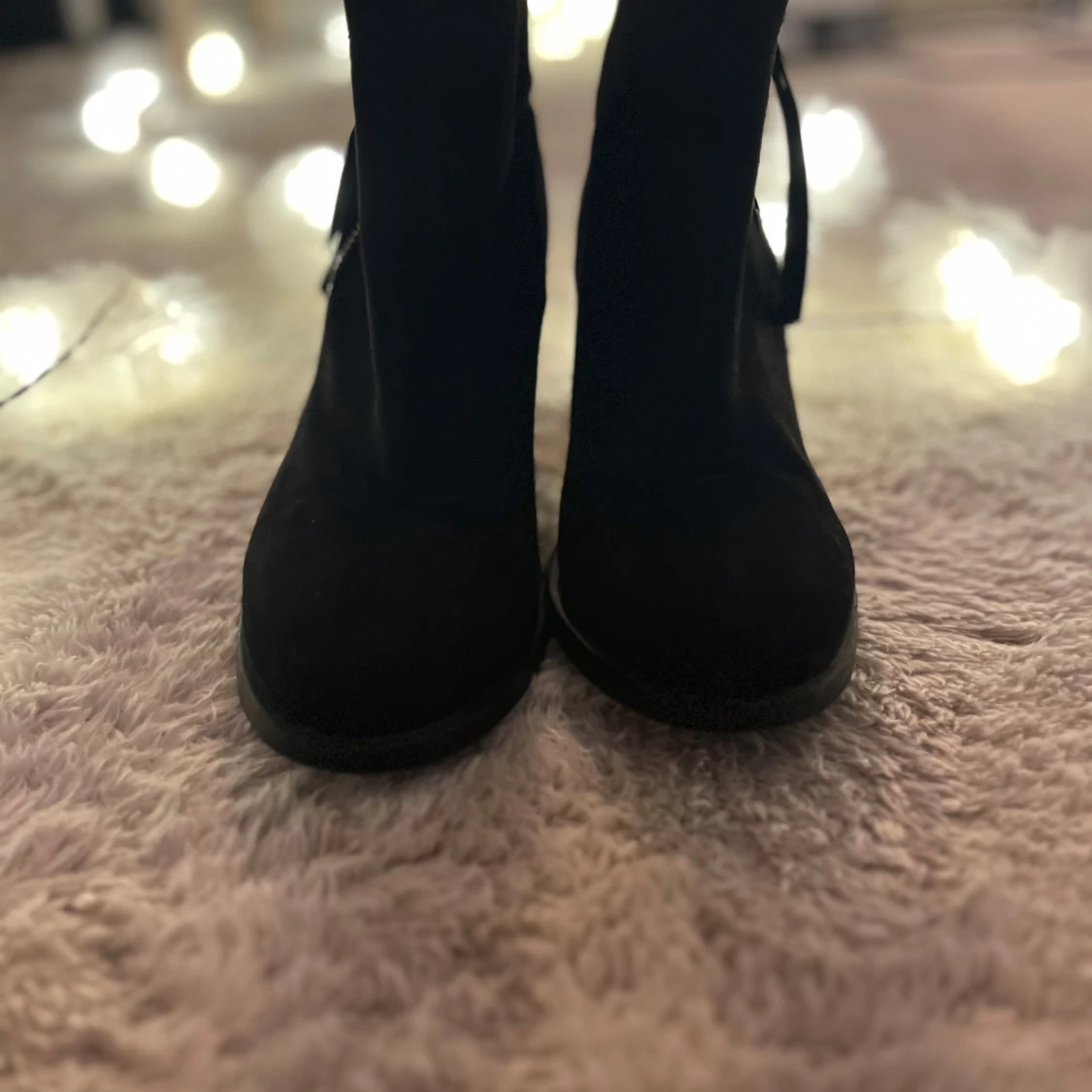 Svarta boots med dragkedja - 2