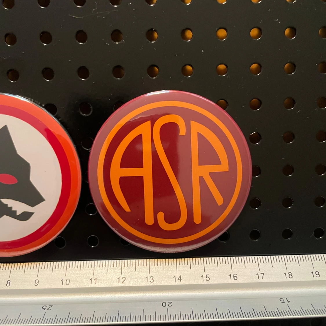 Magnet fridge 3pcs  (59mm) - Roma FC - 3