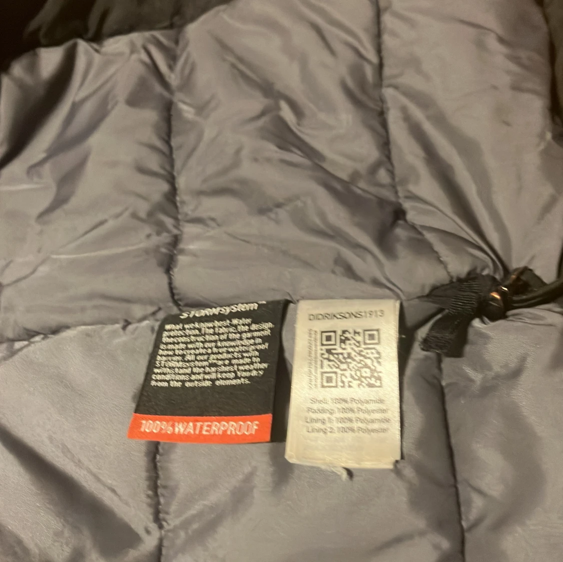 Svart vinterjacka från Didriksons - 4