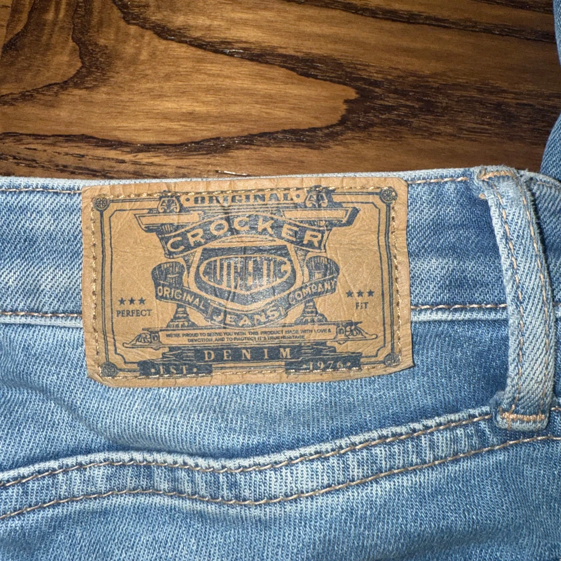 Blå jeans från Crocker - 3