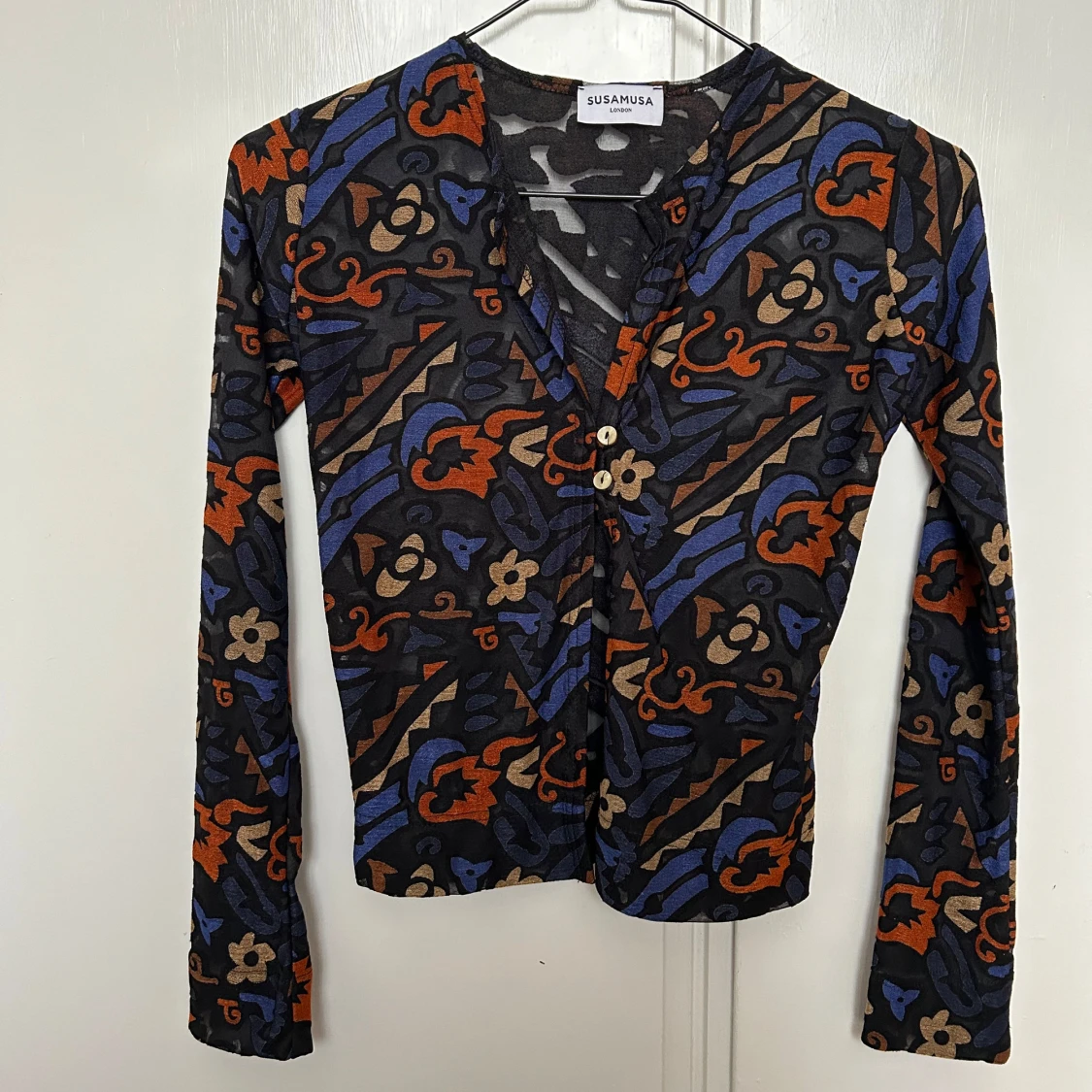 Susamusa sheer mesh top - 91