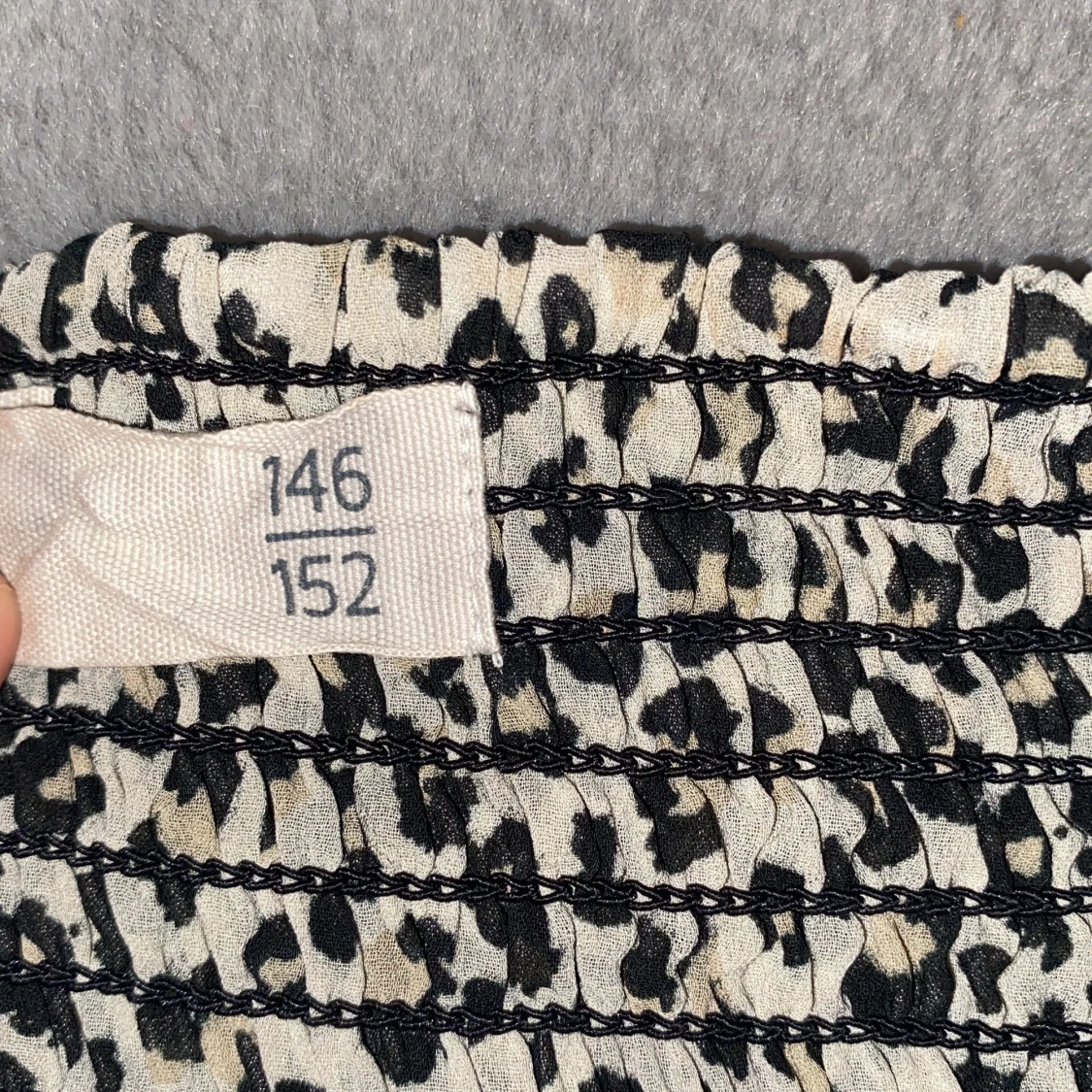 volang kjol leopard - 90