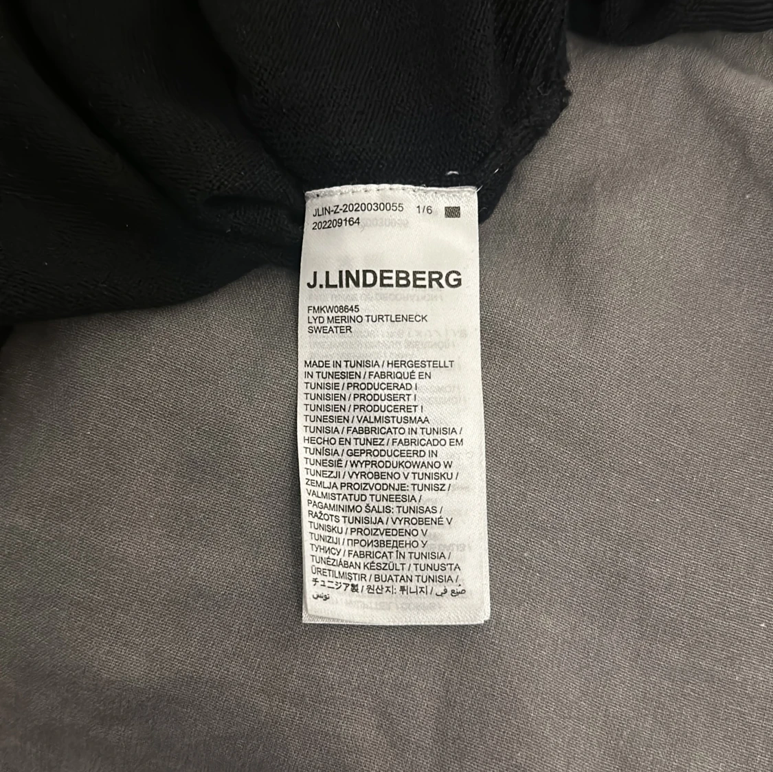 Svart polotröja från J.Lindeberg - 91