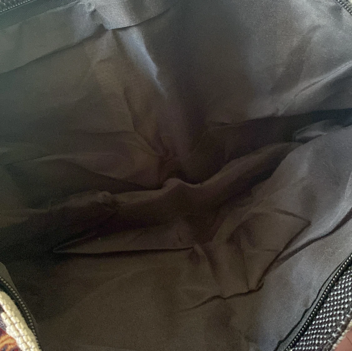 Randig mönster tygväska  - 92